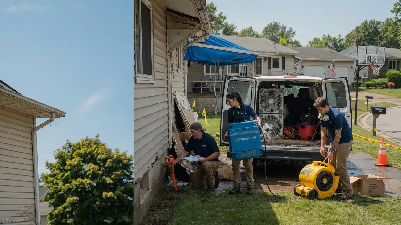 Ceiling Leak Cleanup in Rudyard, MI near me