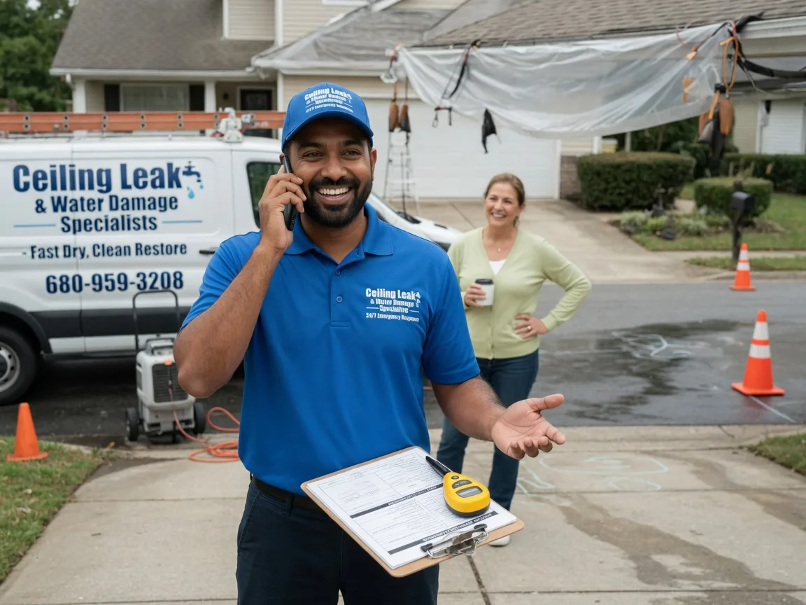 Ceiling Leak Cleanup Rudyard, MI FAQs